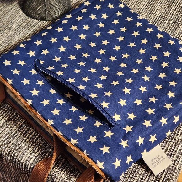 Bella Taylor All Stars Cross Body Shoulder Purse Fabric Patchwork - Picture 9 of 15